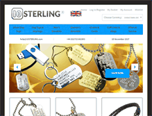 Tablet Screenshot of 10sterling.com